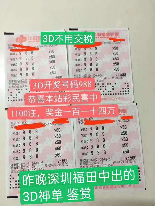 福利彩票中奖规则及奖金税解析