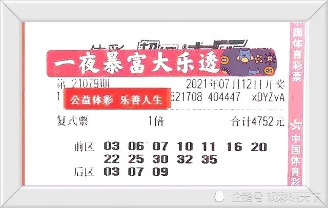今日体彩大乐透开奖结果揭晓，梦想与幸运的碰撞